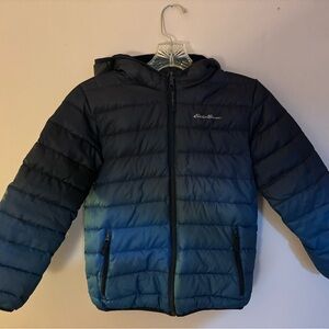 Eddie Bauer Kids Gradient Blue Puffer Jacket